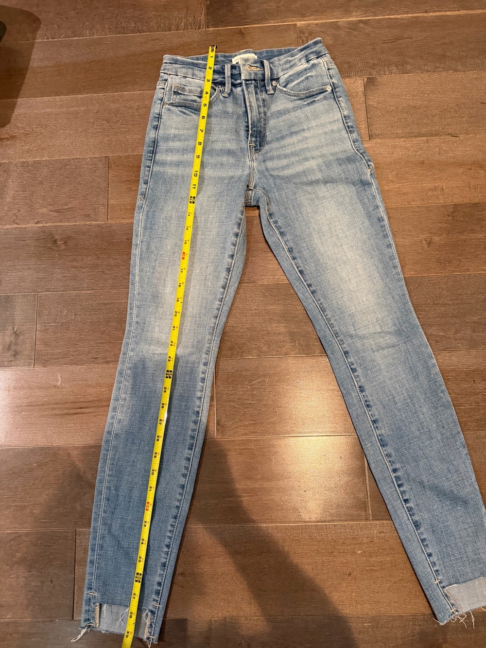 Good American Light Blue Skinny Jeans